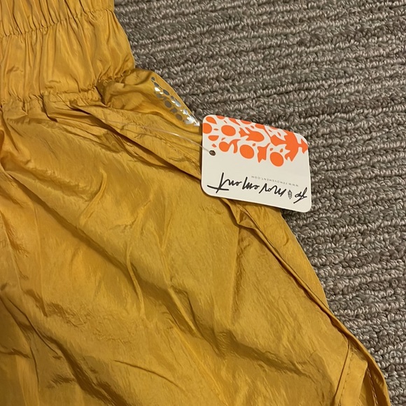 Free People The Way Home Shorts (color: varsity gold) - Picture 2 of 4